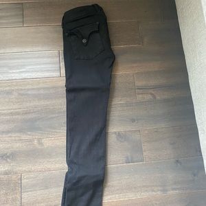 Hudson skinny jeans! Black! Size 25!